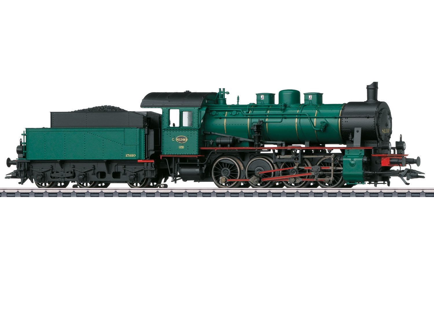 Märklin 39539 - Dampflok Serie 81 SNCB Ep.III H0/WS Sound