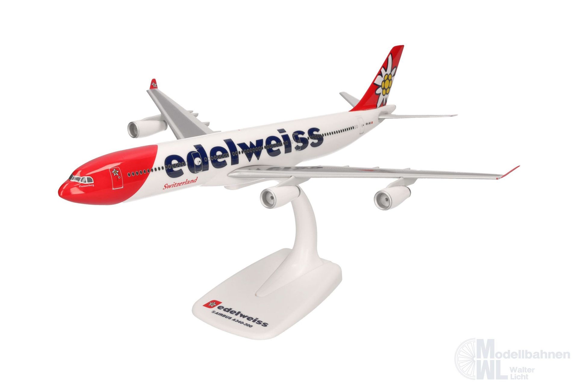 Herpa 611336-001 - Airbus A340-300 Edelweiss Air 1:200