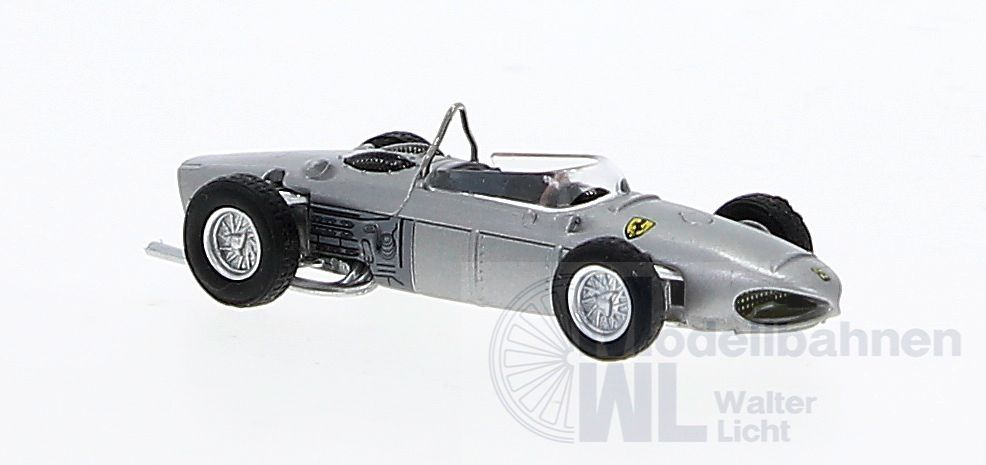 Brekina 22997 - Ferrari F-156 in silber als Präsentation car H0 1:87