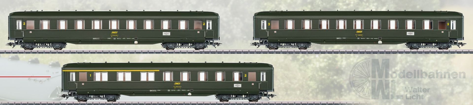 Märklin 43230 - Personenwagen Set SNCF Ep.IV H0/GL