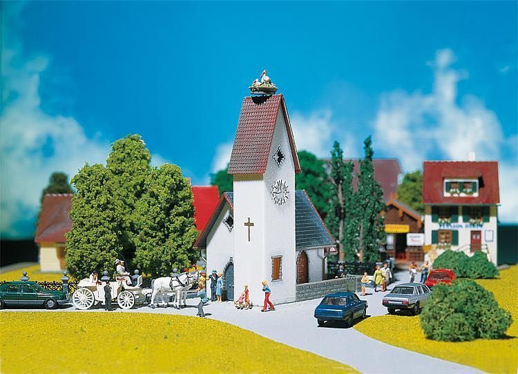 Faller 130236 - Dorfkirche H0 1:87