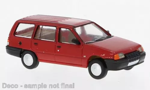 PCX-Models 870497 - Opel Kadett E Caravan rot 1985 H0 1:87