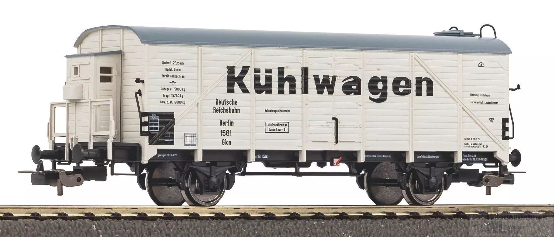 Piko 24505 - Kühlwagen DRG Ep.II Gkn Berlin H0/GL