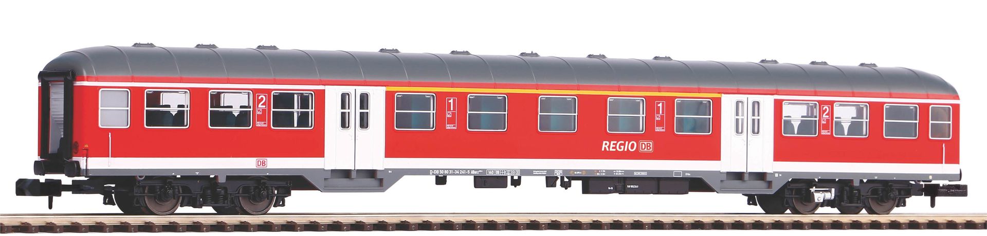 Piko 40643 - Personenwagen DB AG Ep.VI 1/2.Kl. verkehrsrot N 1:160