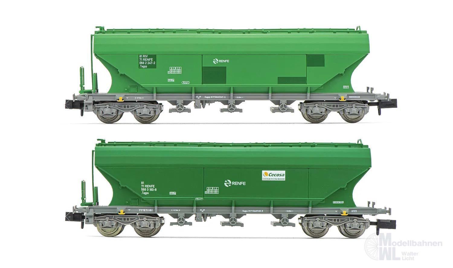 Arnold 6624 - Silowagen Set RENFE Ep.VI 2.tlg. N 1:160