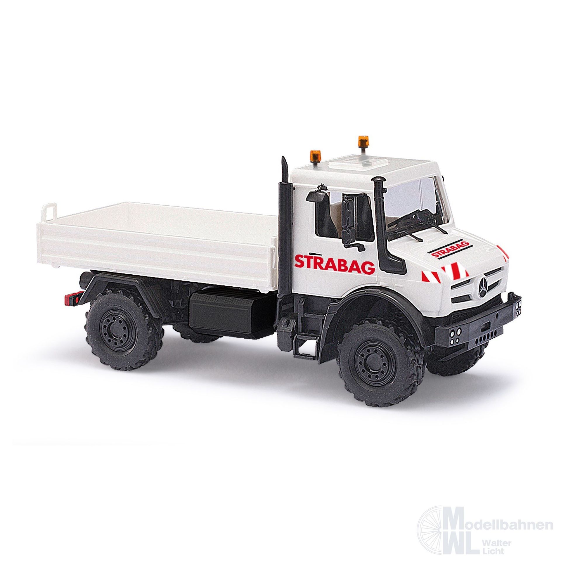 Busch 51057 - Mercedes-Benz Unimog U5023 Strabag H0 1:87