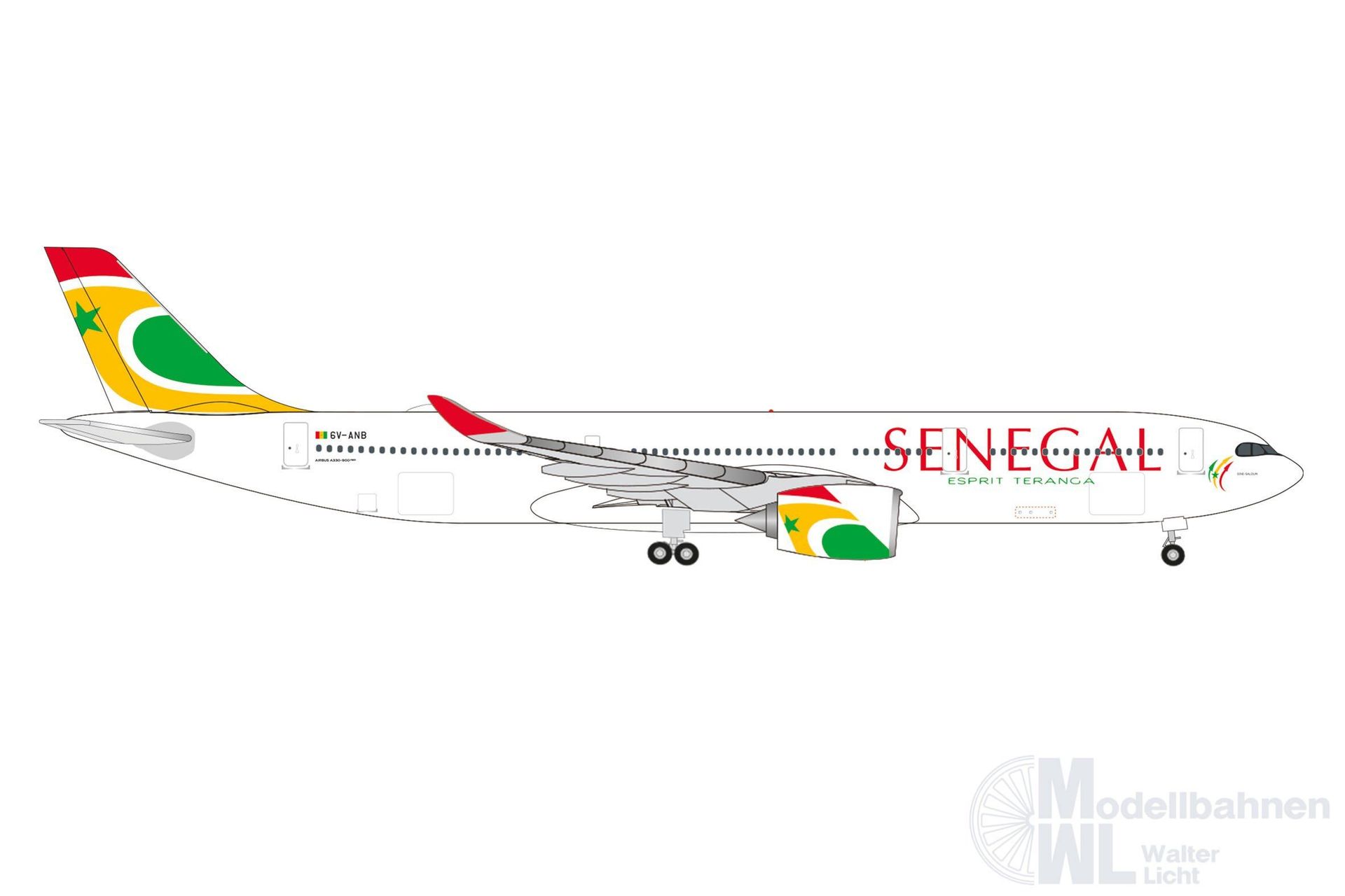 Herpa 538015 - Airbus A330-900neo Air Senegal 1:500