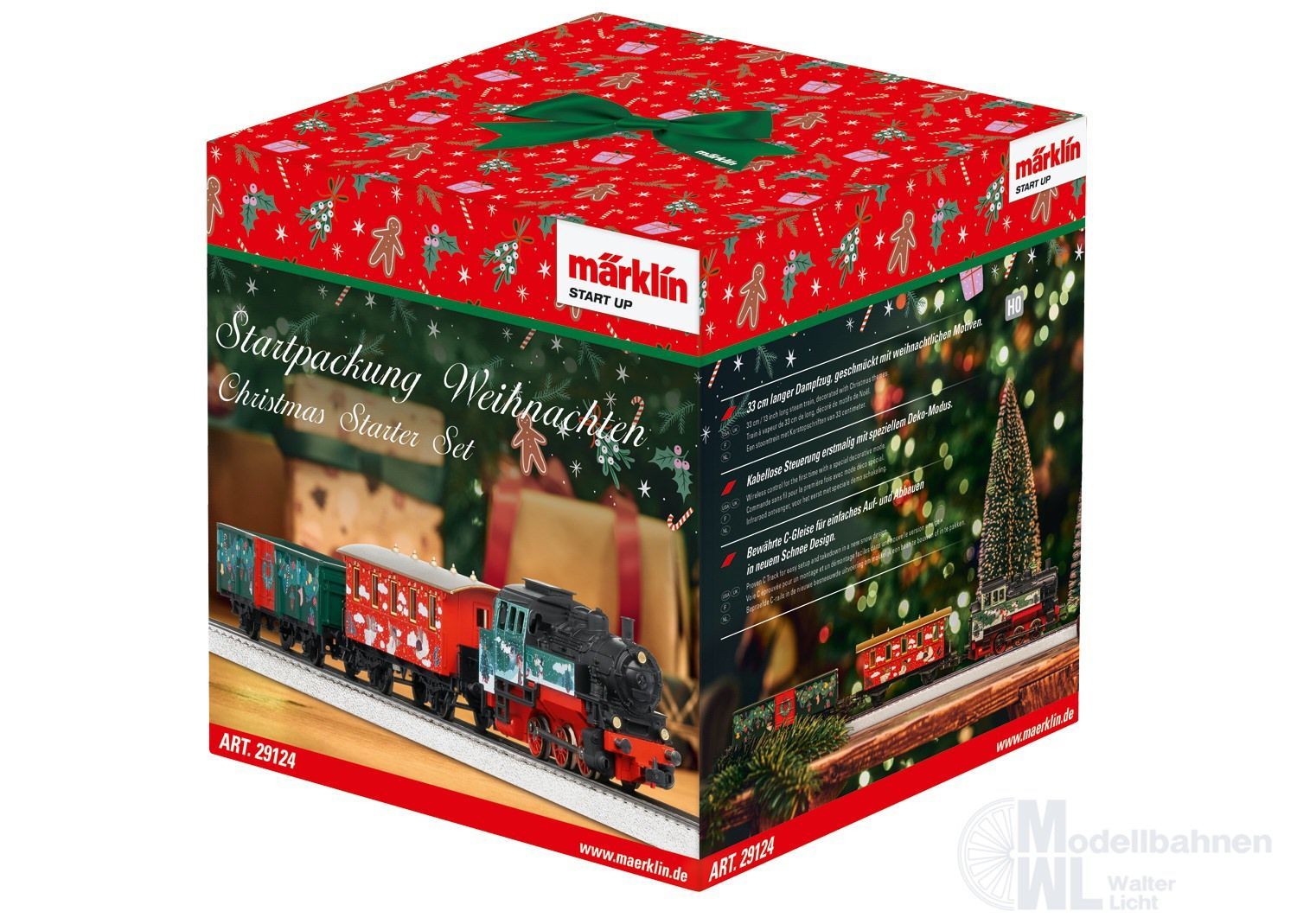 Märklin 29124 - Startpackung Weihnachten H0/WS