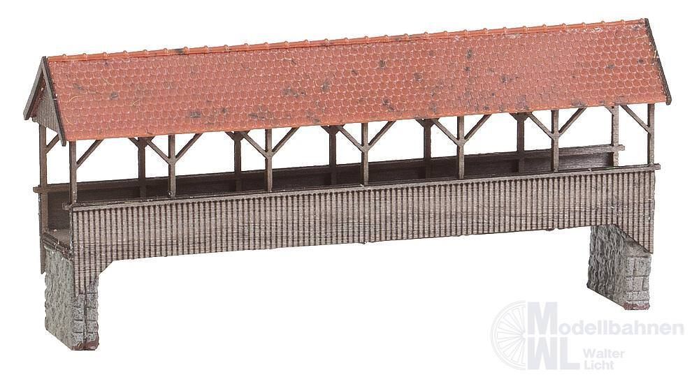 Faller 222574 - Überdachte Fußgängerbrücke N 1:160