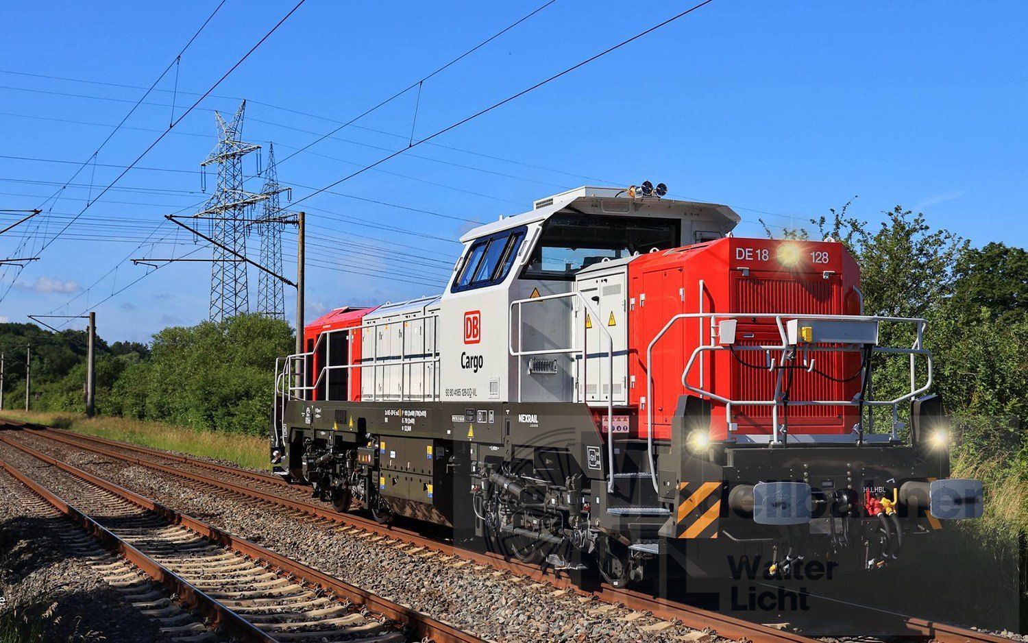 Rivarossi 2989 - Diesellok Vossloh DE 18 DB Cargo Ep.VI H0/GL