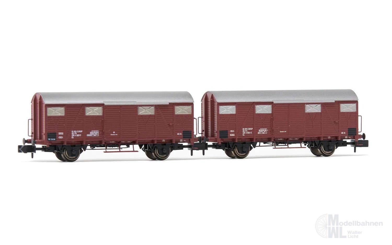 Arnold 6574 - Güterwagen Set FS Ep.IV 2.tlg. N 1:160