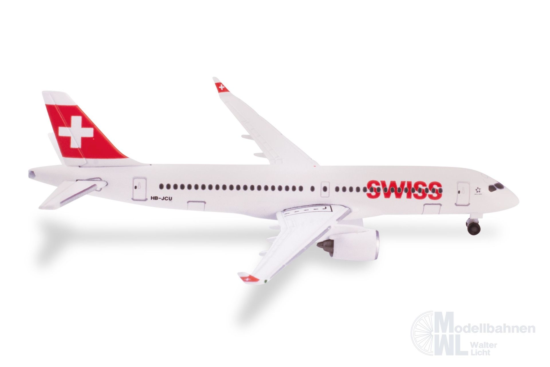 Herpa 532877-001 - A220-300 Swiss Int. Air Lines 1:500