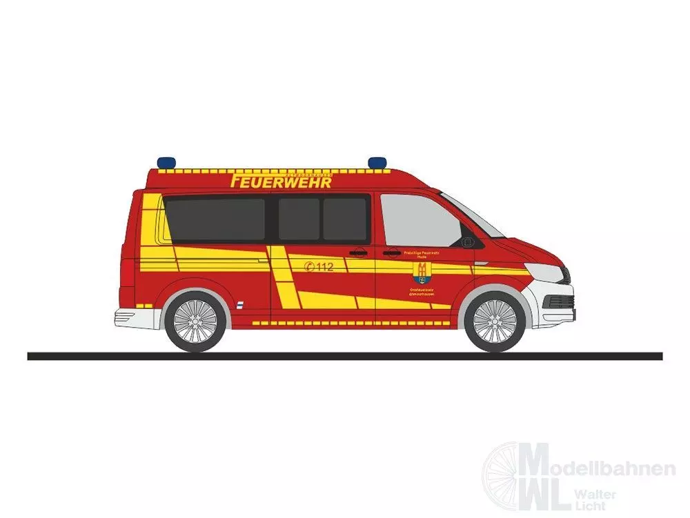 Rietze 53812 - Volkswagen T6 FW Altmoorhausen H0 1:87