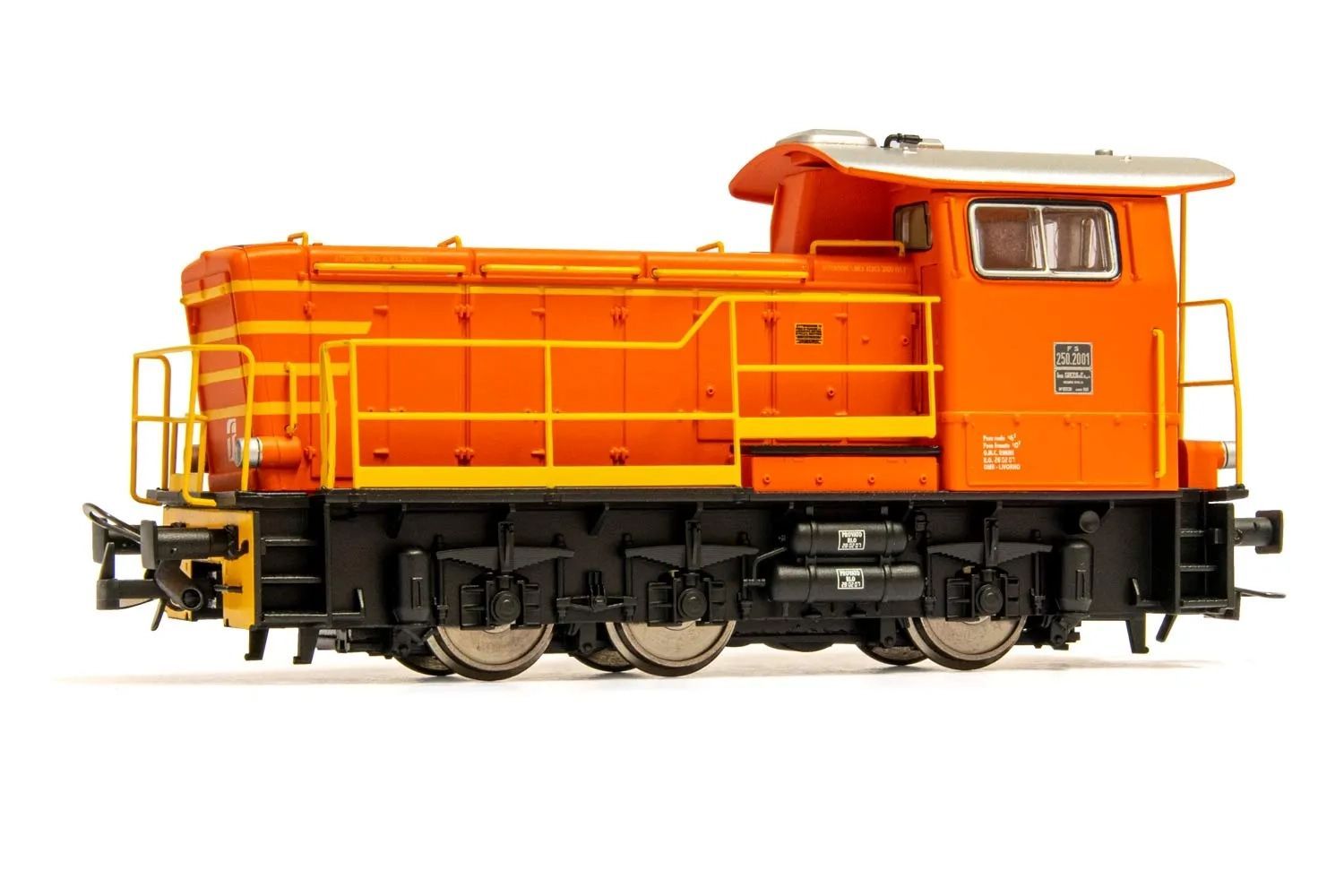 Rivarossi 2796S - Diesellok Reihe 250 2001 FS Ep.VI orange H0/GL Sound