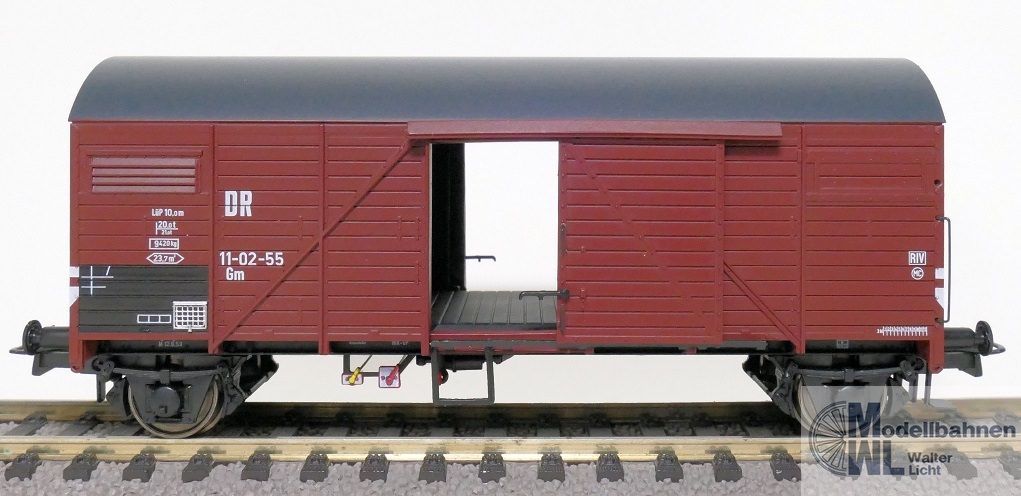 Exact Train 23641 - Güterwagen gedeckt DR Ep.III Gm H0/GL