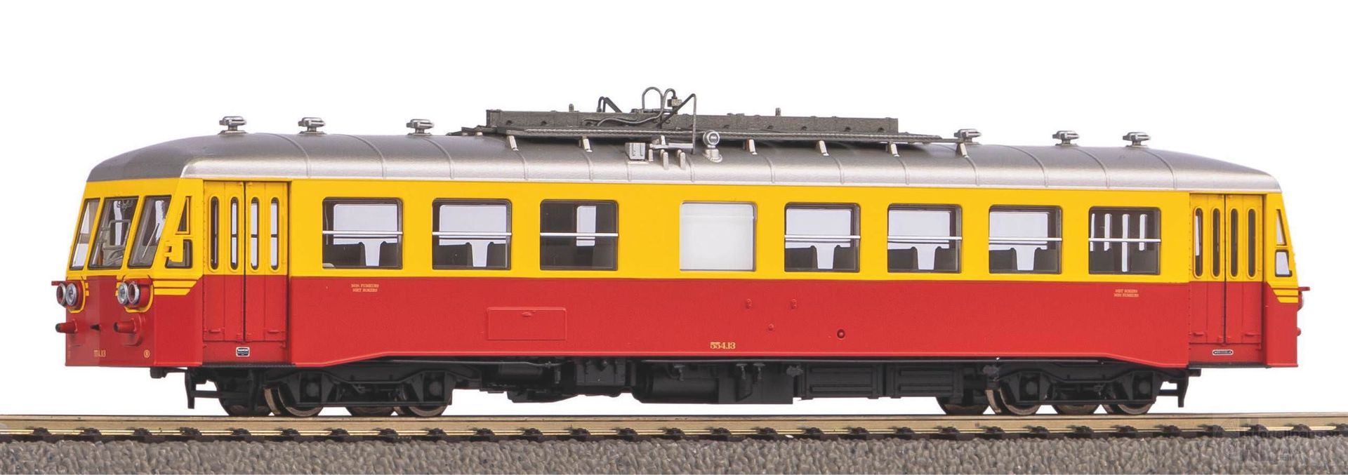 Piko 52798 - Dieseltriebwagen Typ 554 SNCB Ep.III H0/WS Sound