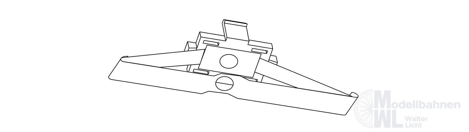 Bemo 6545601 - Skischleifer für Innenbeleuchtung H0/WS