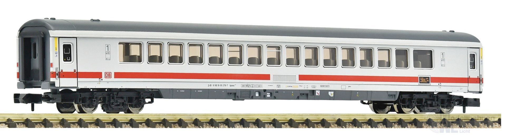 Fleischmann 6260044 - IC-Großraumwagen DB Ep.VI 1.Kl. Apmmz 126.2 N 1:160