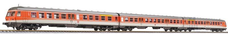 Liliput 133167 - Triebwagen BR 614/914 DB Ep.V 3.tlg. Zugziel Neuhaus H0/GL