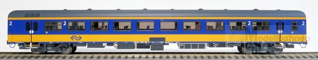 Exact Train 11016 - Personenwagen NS Ep.VI ICRm Bpmz10 gelb/blau H0/GL