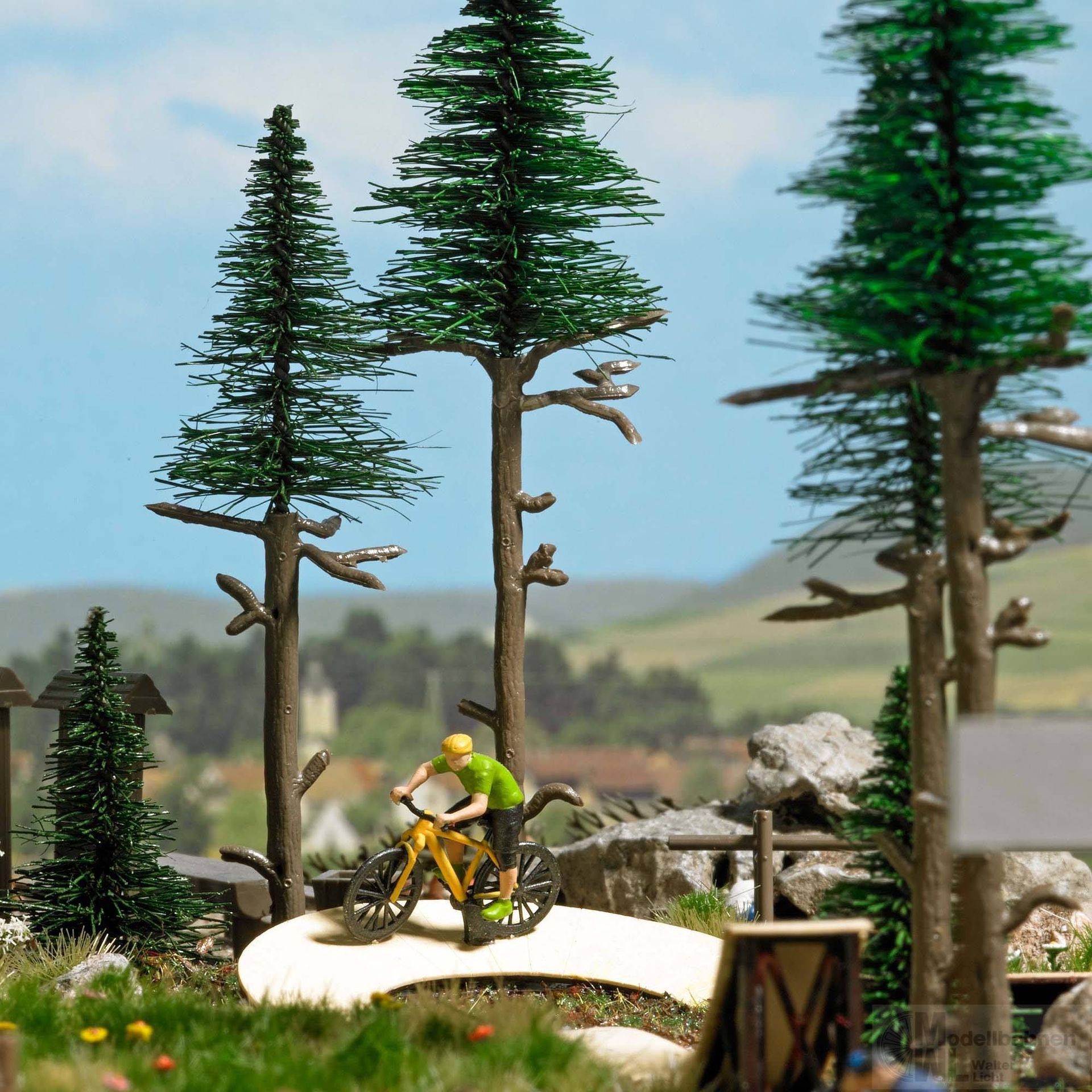 Busch 1838 - Mountainbiker H0 1:87