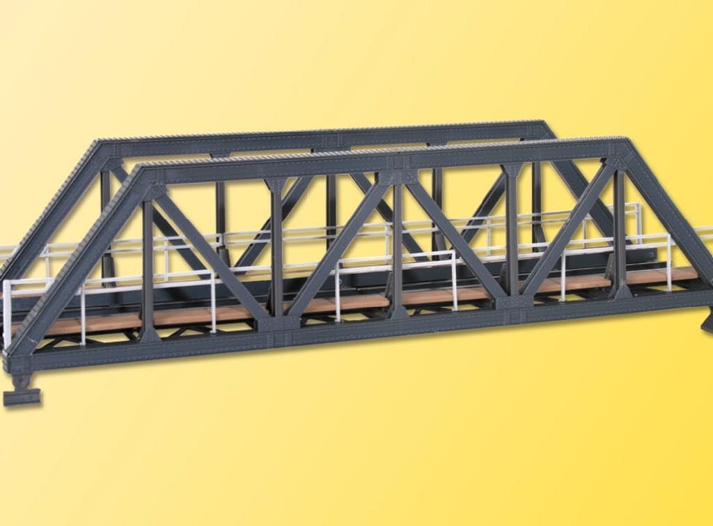 Kibri 39701 - Stahl-Vorflutbrücke eingleisig H0 1:87