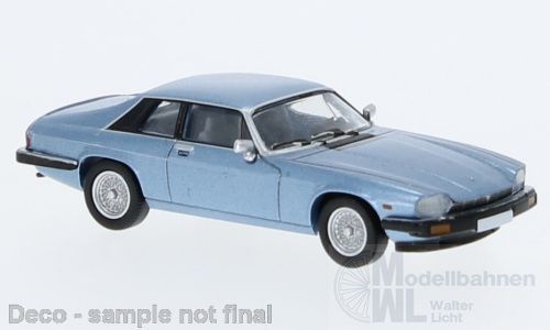 PCX-Models 870330 - Jaguar XJ-S metallic hellblau 1981  H0 1:87