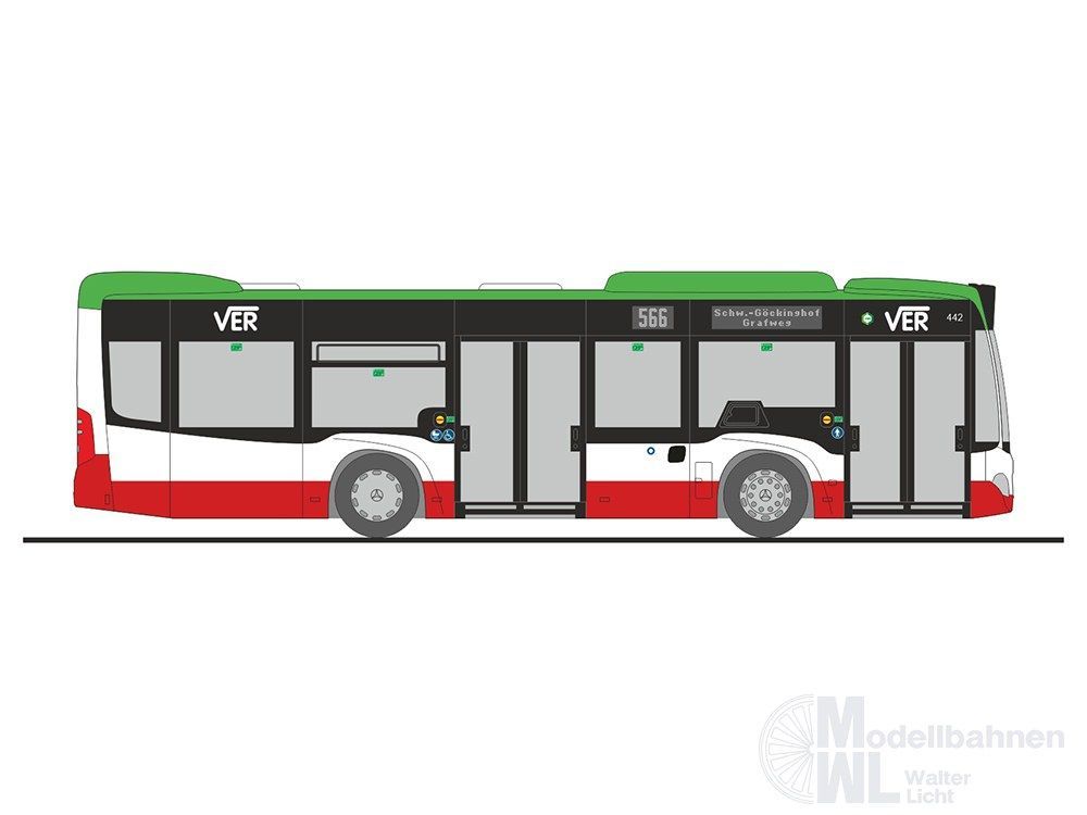 Rietze 67957 - Mercedes-Benz Citaro K´12 VER Ennepetal H0 1:87