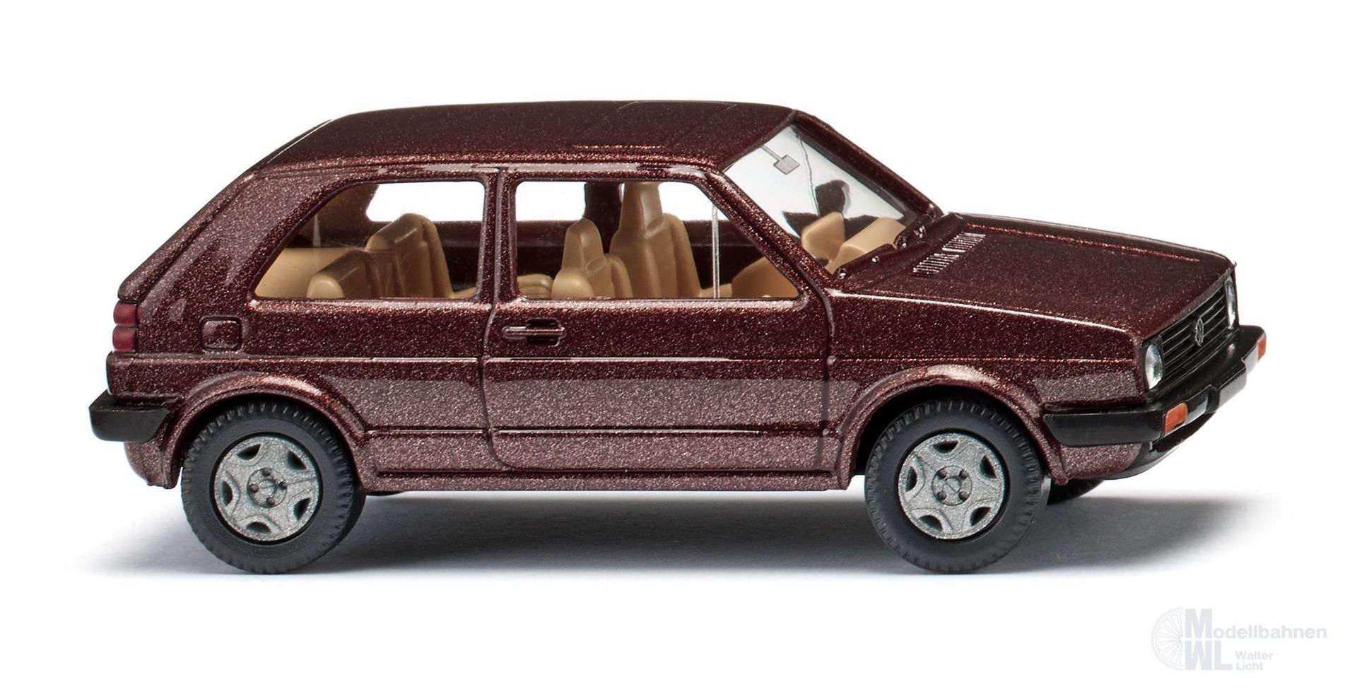 Wiking 004504 - VW Golf II - umbrabraun-metallic H0 1:87