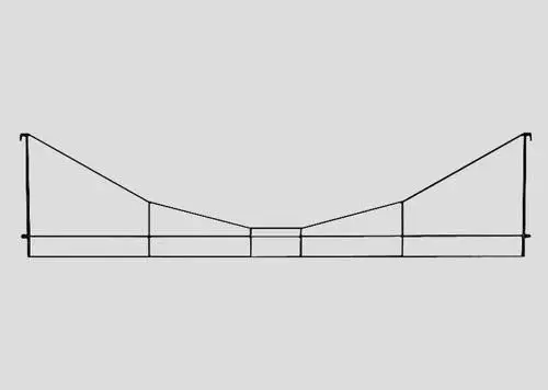 Märklin 8924 - Quertragwerk 123 mm Z 1:220
