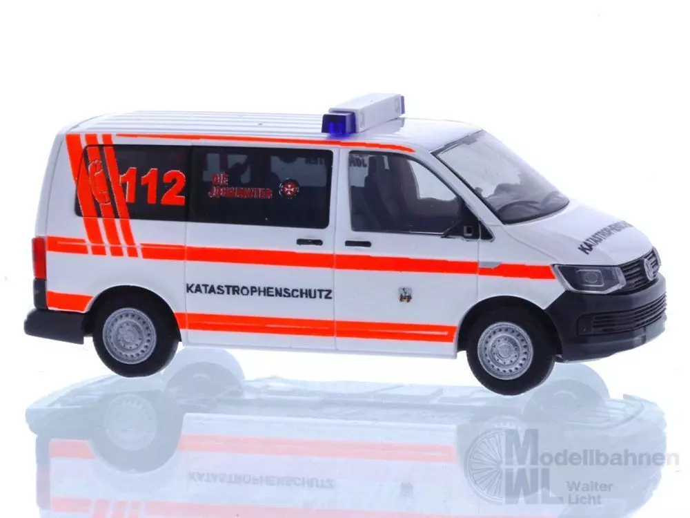 Rietze 53825 - Volkswagen T6 Katastrophenschutz Magdeburg H0 1:87