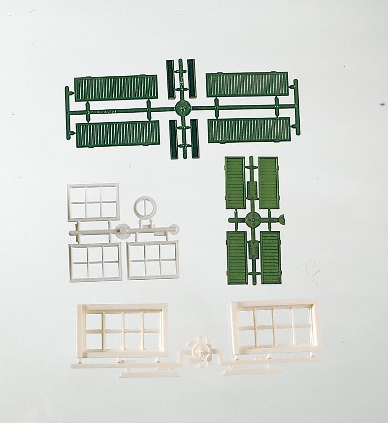 Piko 62805 - Fenster und Fensterläden SPUR G 1:22,5