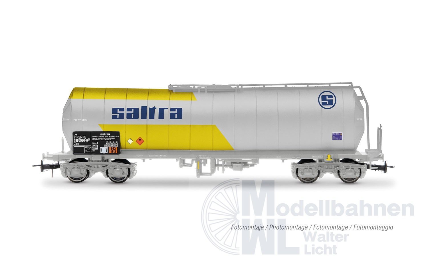 Electrotren 6026 - Kesselwagen RENFE Ep.IV Saltra H0/GL