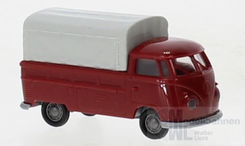 Brekina 32984 - VW T1b Pritsche rot Economy H0 1:87