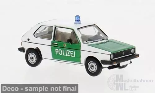 PCX-Models 871178 - VW Golf I Polizei H0 1:87