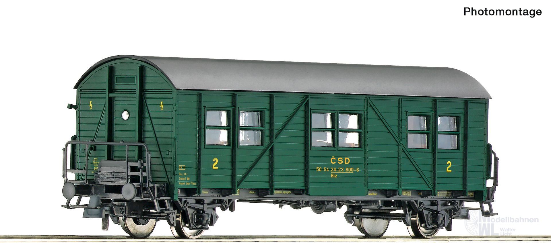 Roco 6200089 - Behelfspersonenwagen CSD Ep.IV H0/GL