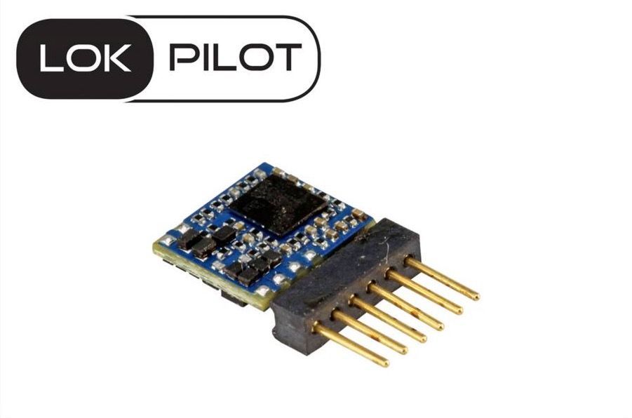 ESU 59827 - LokPilot 5 micro DCC 6-pin Direkt Spurweite N/TT