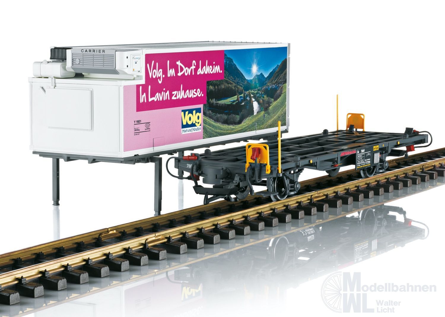 LGB 46896 - Containerwagen RhB Ep.VI Volg Spur G 1:22,5