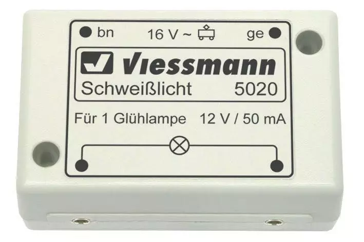 Viessmann 5020 - Elektronisches Schweißlicht