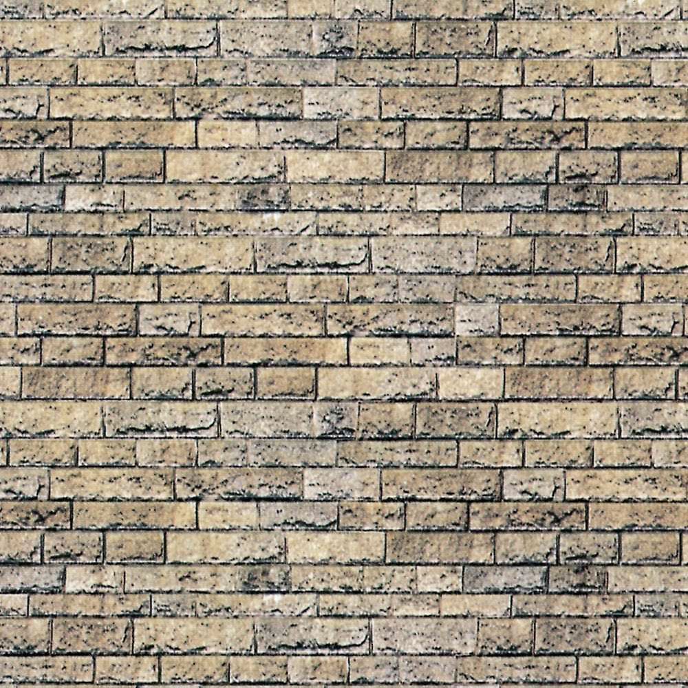 Vollmer 46038 - Mauerplatte Basalt aus Karton 10 Stück H0 1:87