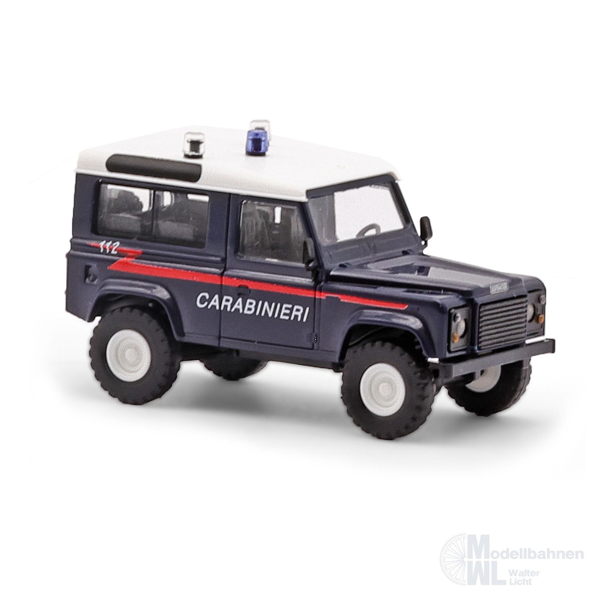 Busch 54313 - Land Rover Defender 90 Carabinieri H0 1:87