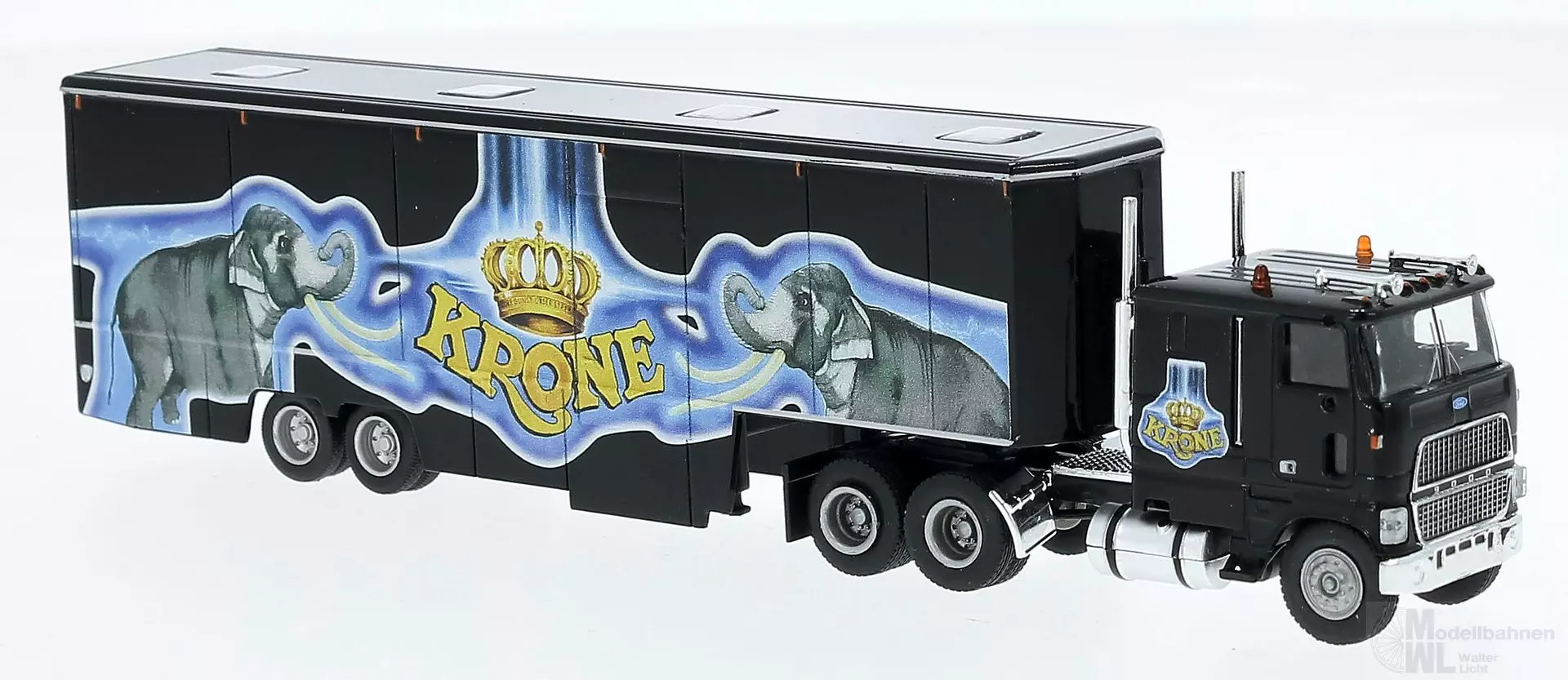 Brekina 85860 - Ford CLT 9000 Veranstaltungstruck des Circus Krone H0 1:87