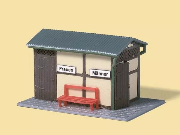 Auhagen 11336 - Bahnhofstoilette H0 1:87