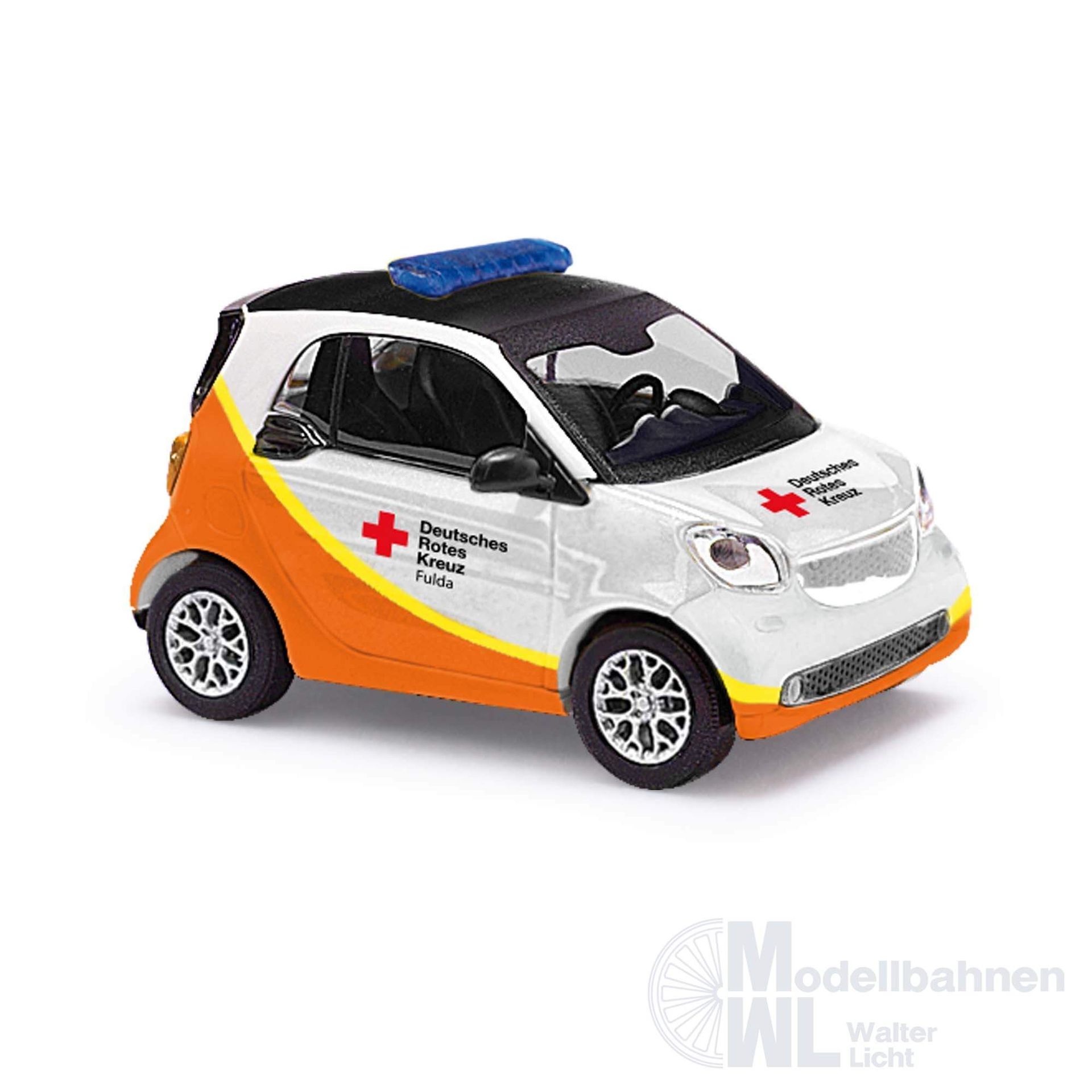 Busch 50726 - Smart Fortwo 2014 DRK Fulda H0 1:87