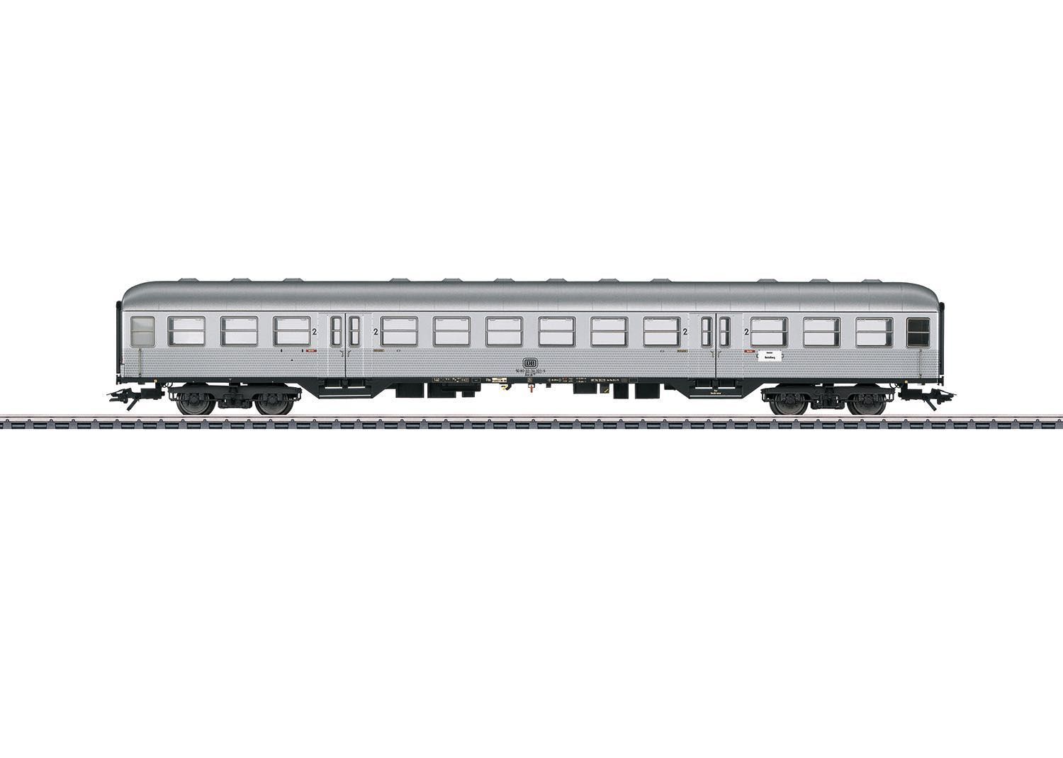 Märklin 43897 - Nahverkehrswagen Silberling DB Ep.IV 2.Kl. H0/WS