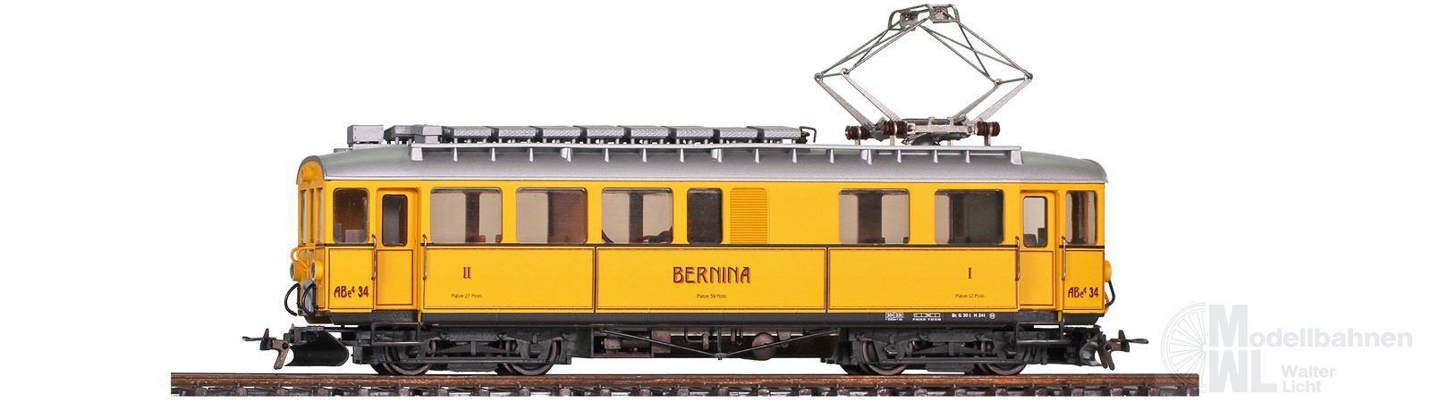 Bemo 1268184 - Triebwagen ABe 4/4 30 RhB Ep.V/VI Nostalgietriebwagen H0m