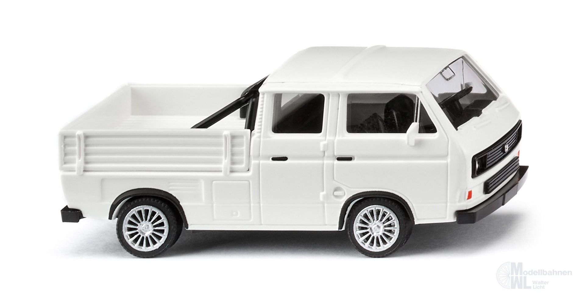 Wiking 029310 - VW T3 Doppelkabine - weiß H0 1:87