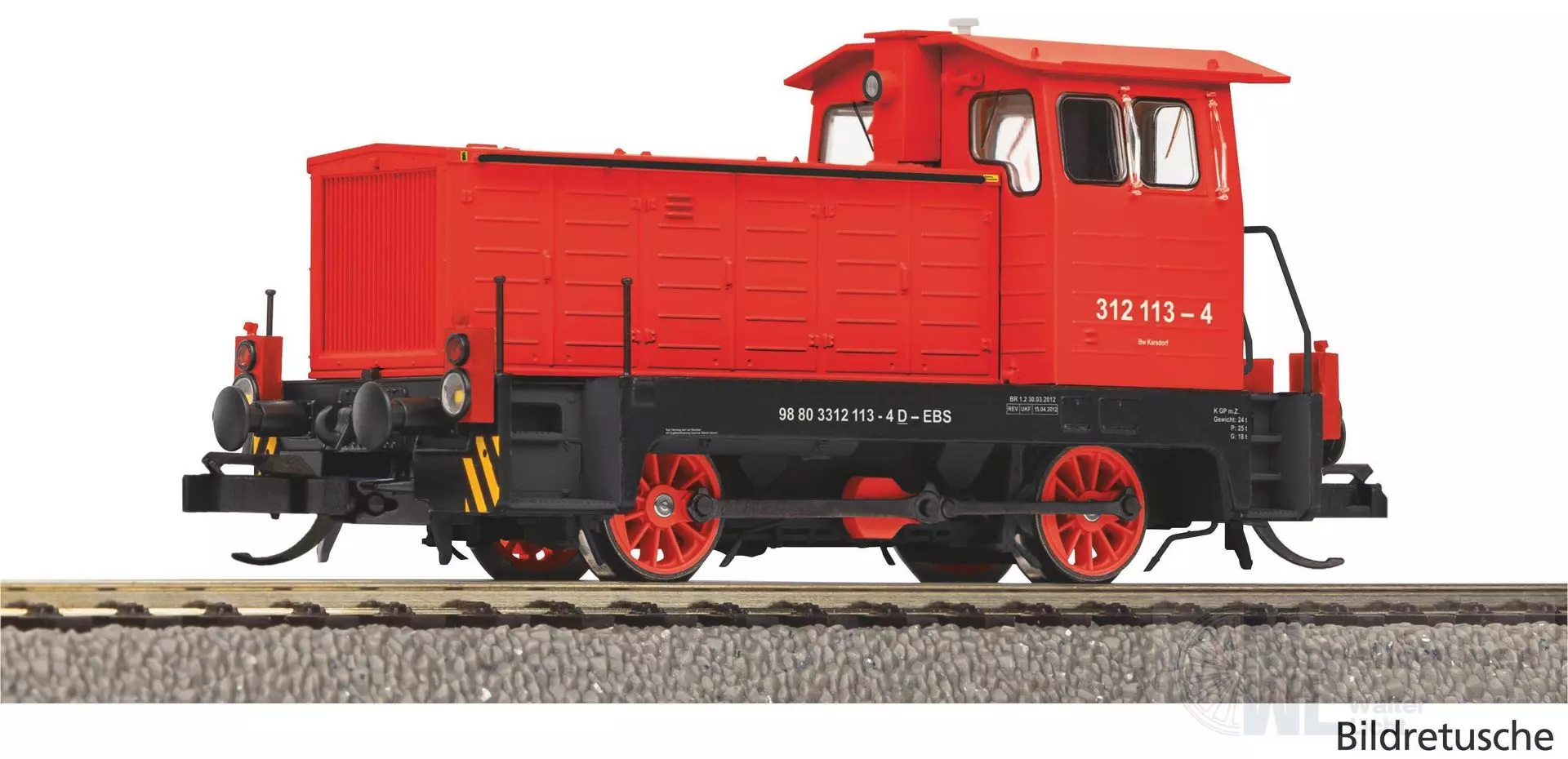 Piko 47504 - Diesellok BR 312 EBS Ep.VI TT 1:120