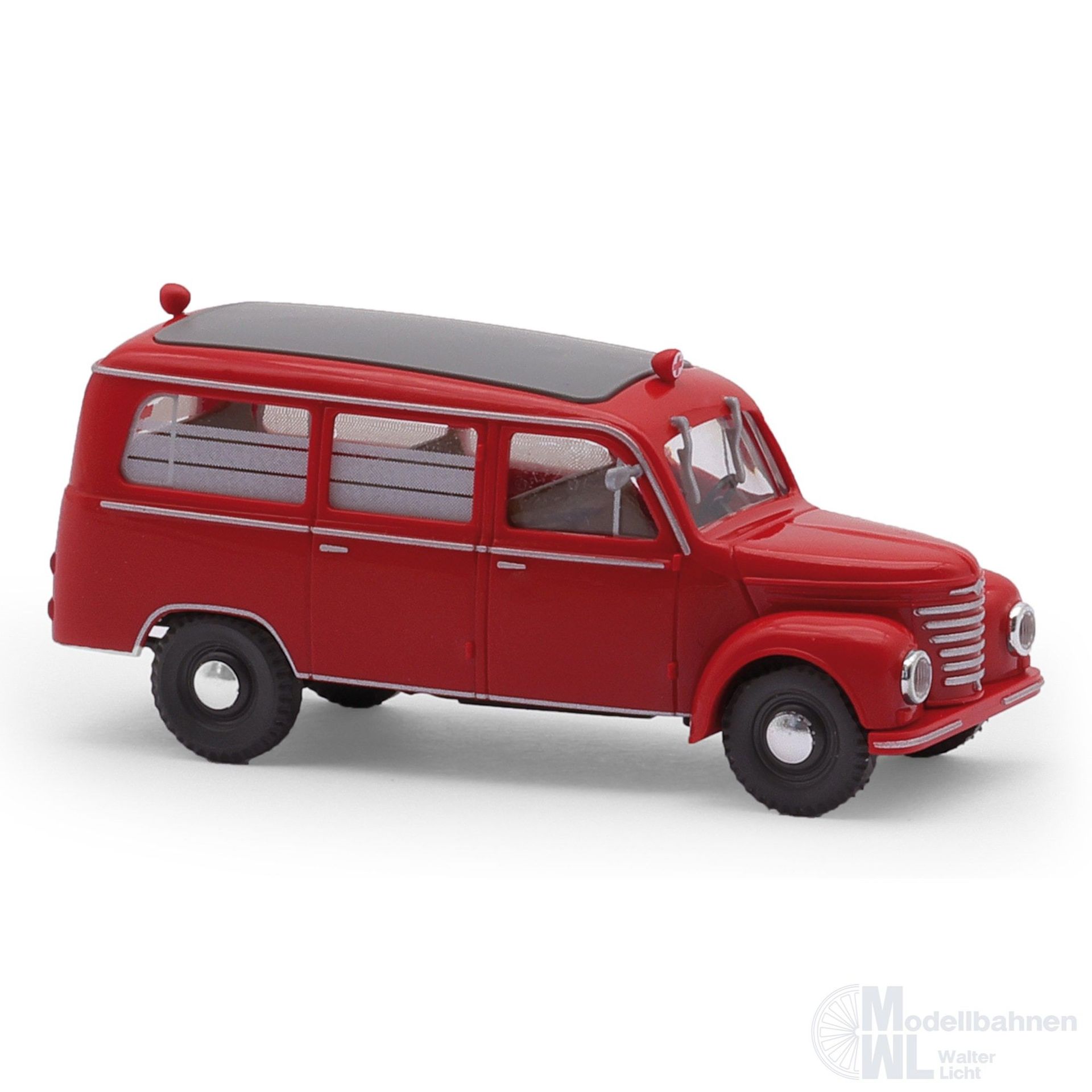 Busch 51264 - Framo V901/2 Bus Feuerwehr Krankenwagen Bj.1954 H0 1:87