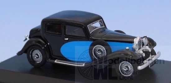 BoS-Models 87835 - Bugatti Typ 57 Galibier blau schwarz 1934  H0 1:87